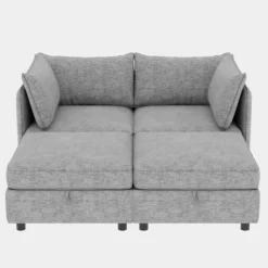 Christopher Knight Home Penny Versatile 68" Modular Storage Loveseat With Two Ottomans -Christopher Knight Home GUEST f5af4c6a 9caf 4ec0 9a48 34242078ef39