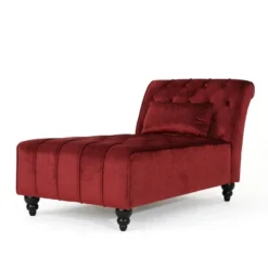 Rubie New Velvet Chaise Lounge - Christopher Knight Home -Christopher Knight Home GUEST f94cbb86 5ad6 45bd be3b fb9dcd7191dc
