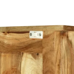 Laymon Modern Industrial Handcrafted Acacia Wood Live Edge Cabinet With Sliding Door Natural/Black - Christopher Knight Home -Christopher Knight Home GUEST f9e14739 9a2a 4417 b985 fbc0c8192e3c