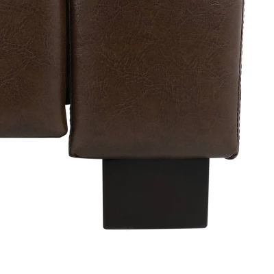 Craigue Contemporary Tufted Faux Leather Pushback Recliner - Christopher Knight Home 9 Craigue Contemporary Tufted Faux Leather Pushback Recliner - Christopher Knight Home - Image 7