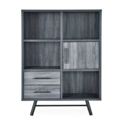 Hulbert Modern Industrial 6 Shelf Multi Functional Cabinet - Christopher Knight Home 24 Hulbert Modern Industrial 6 Shelf Multi Functional Cabinet - Christopher Knight Home -Christopher Knight Home GUEST fbcb3bed 87b0 4d4d 8c7f 03c73913ea5f