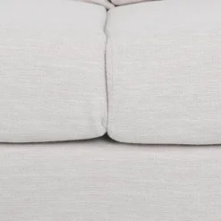 Feichko Contemporary Fabric Pillow Back 3 Seater Sofa - Christopher Knight Home -Christopher Knight Home GUEST fd107561 2102 465a 9d7c 94bc19e645e0