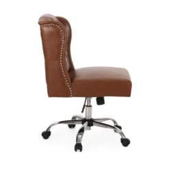Beltagh Contemporary Wingback Tufted Swivel Office Chair - Christopher Knight Home -Christopher Knight Home GUEST ff1a1c4a 9207 4643 a70c 991d818cacdb